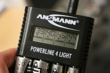 Ansmann Powerline 4 Light - Professional AA - AAA charger with LCD Display