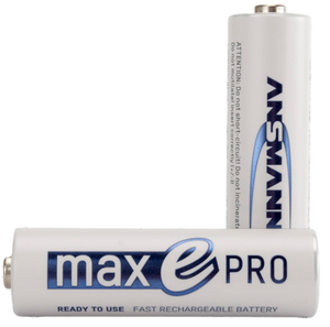 Ansmann Max E Pro High Recycle Low Discharge Rechargeable Battery 4pk
