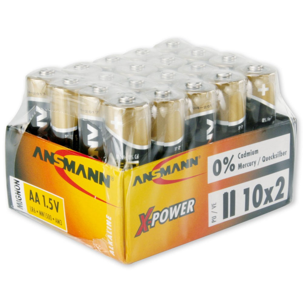 Ansmann X-Power Premium Alkaline AA 20 pk