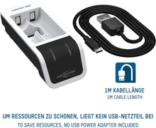 Ansmann Comfort Charger -Mini for 2 AA/AAA